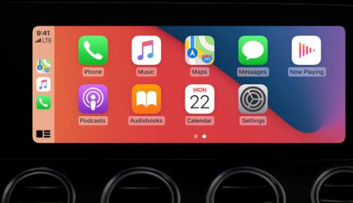 固始apple维修网点分享如何将iPhone连接到CarPlay 